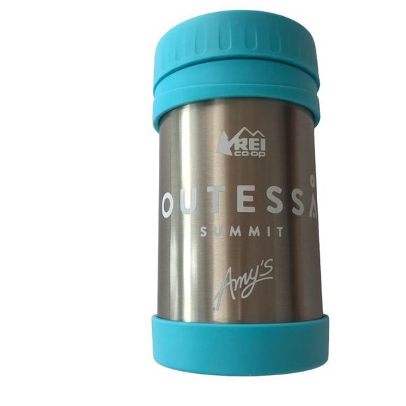 Soup Hot Cold Beverage Container Thermos Opt Outside. Silver Stainless Steel REI - Picture 1 of 12